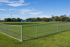 Chain link fence