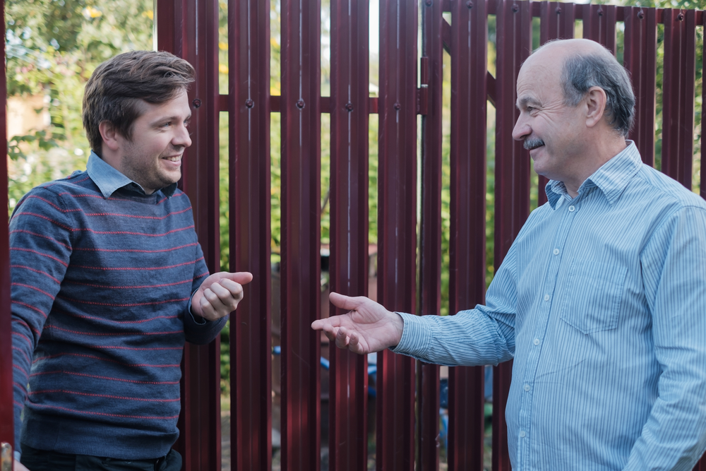 friendly fence neighbors