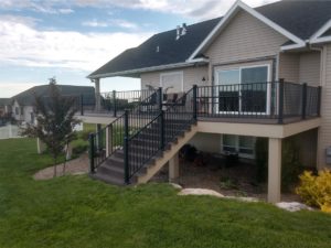 Image of one of Protech Fence Company's Deck Installation Jobs in Idaho. Protech Fence Company: Deck Contractor in Idaho that specializes in Deck Installation and Deck Repair.