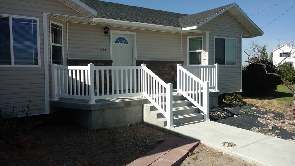 Idaho Falls vinyl fence